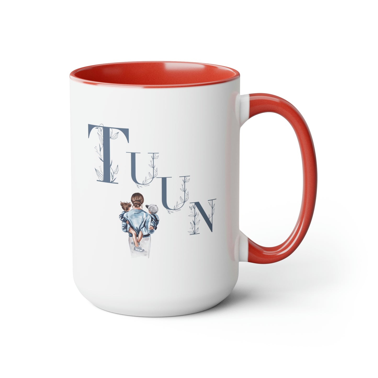 Gifts for Mom -Two-Tone Coffee Mugs, 15oz