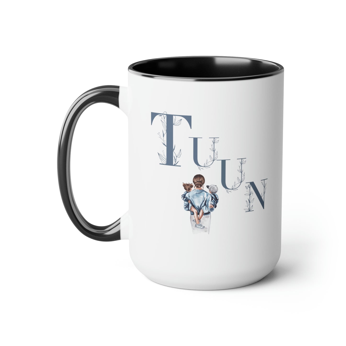 Gifts for Mom -Two-Tone Coffee Mugs, 15oz