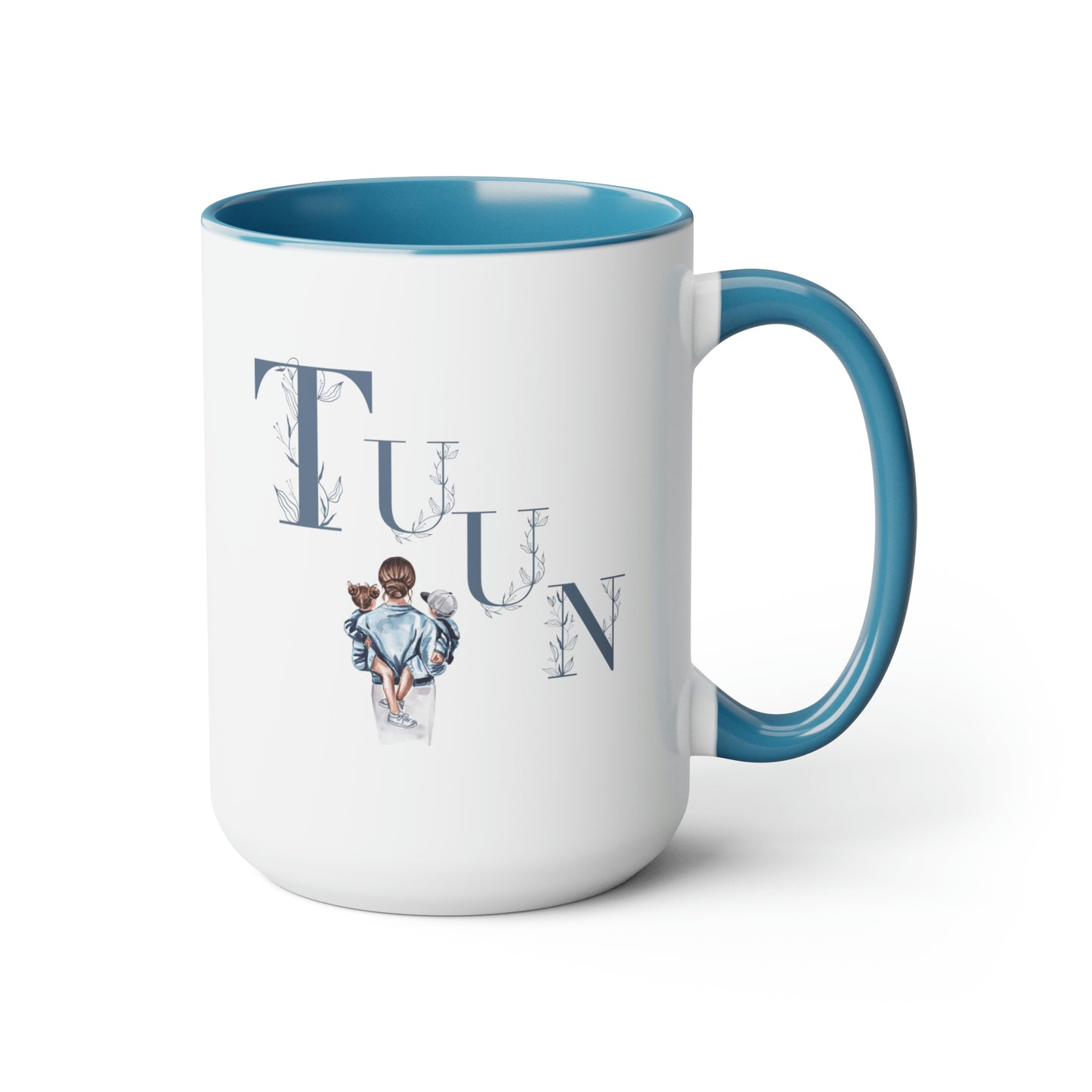 Gifts for Mom -Two-Tone Coffee Mugs, 15oz