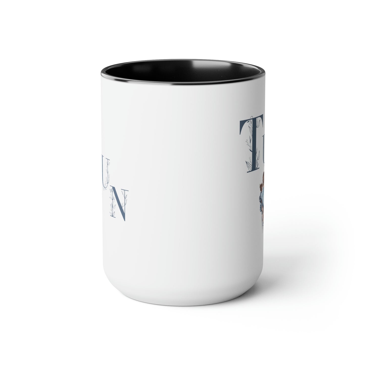Gifts for Mom -Two-Tone Coffee Mugs, 15oz