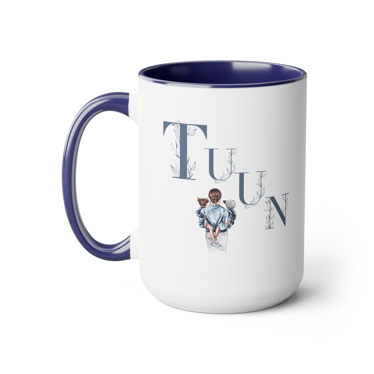 Gifts for Mom -Two-Tone Coffee Mugs, 15oz