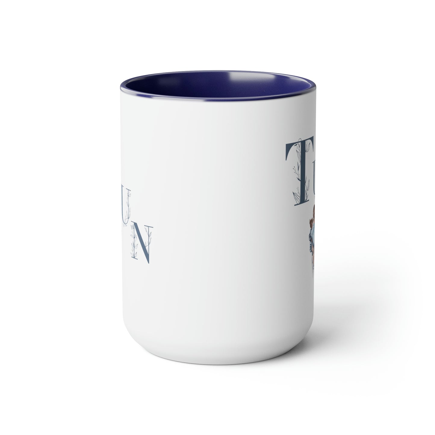 Gifts for Mom -Two-Tone Coffee Mugs, 15oz