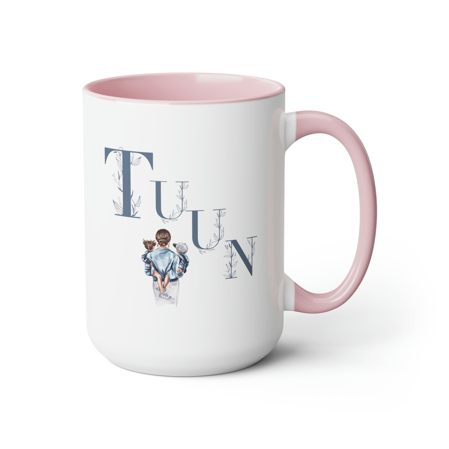 Gifts for Mom -Two-Tone Coffee Mugs, 15oz