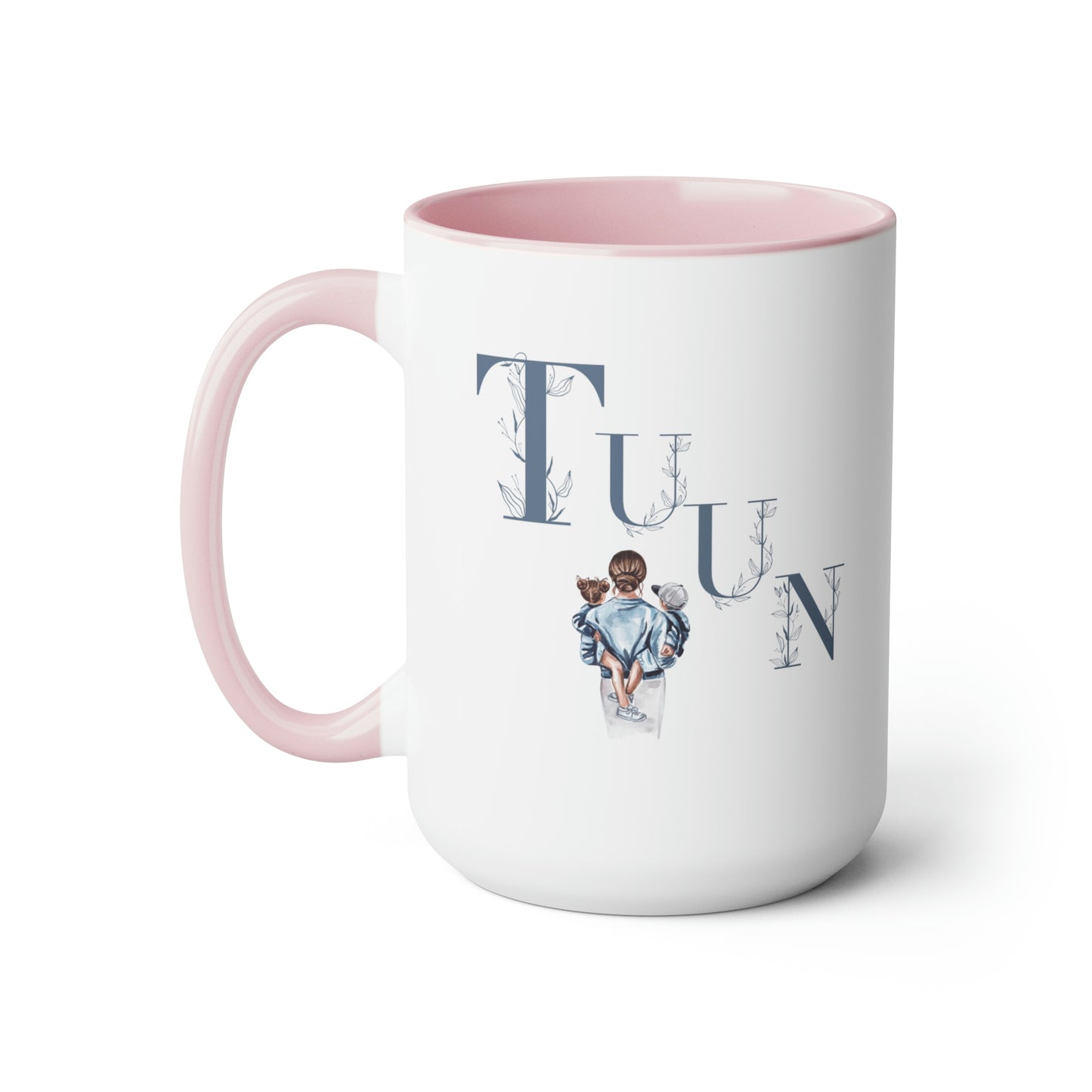 Gifts for Mom -Two-Tone Coffee Mugs, 15oz