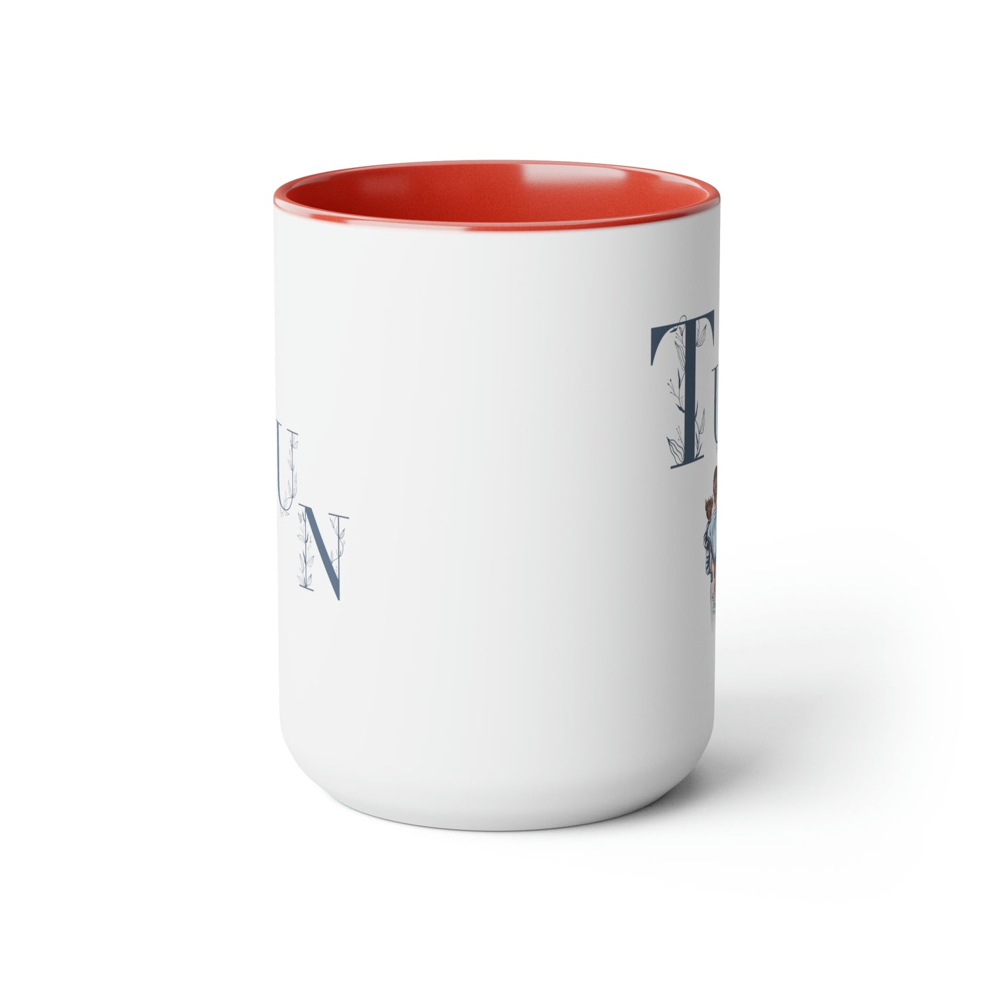 Gifts for Mom -Two-Tone Coffee Mugs, 15oz