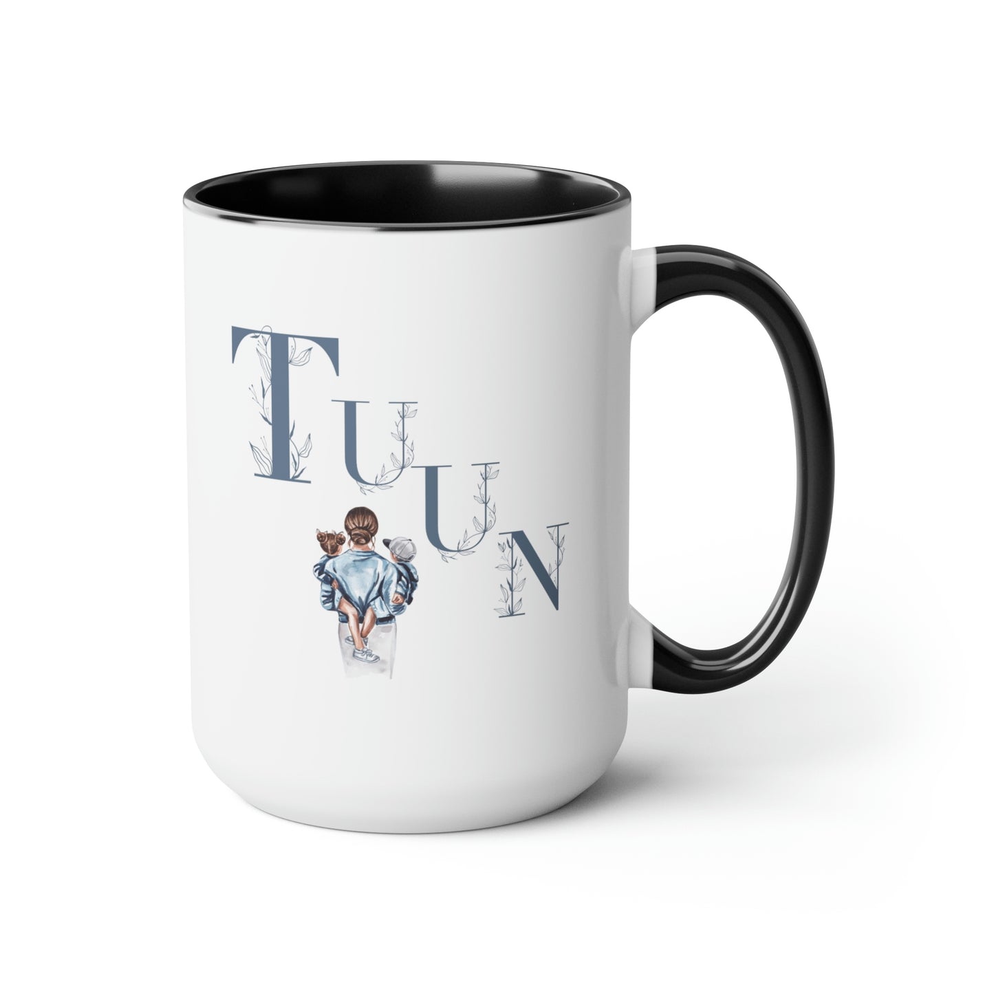 Gifts for Mom -Two-Tone Coffee Mugs, 15oz
