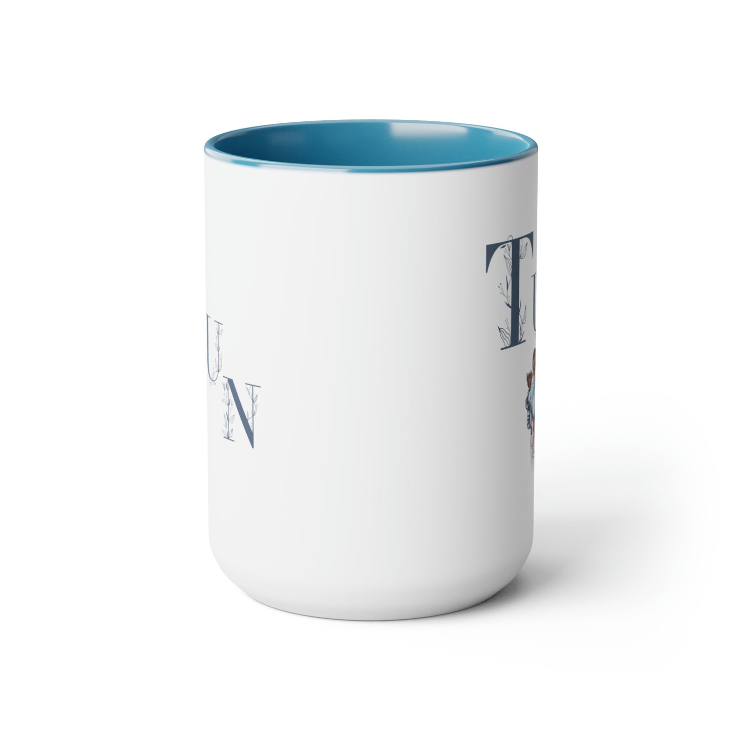 Gifts for Mom -Two-Tone Coffee Mugs, 15oz
