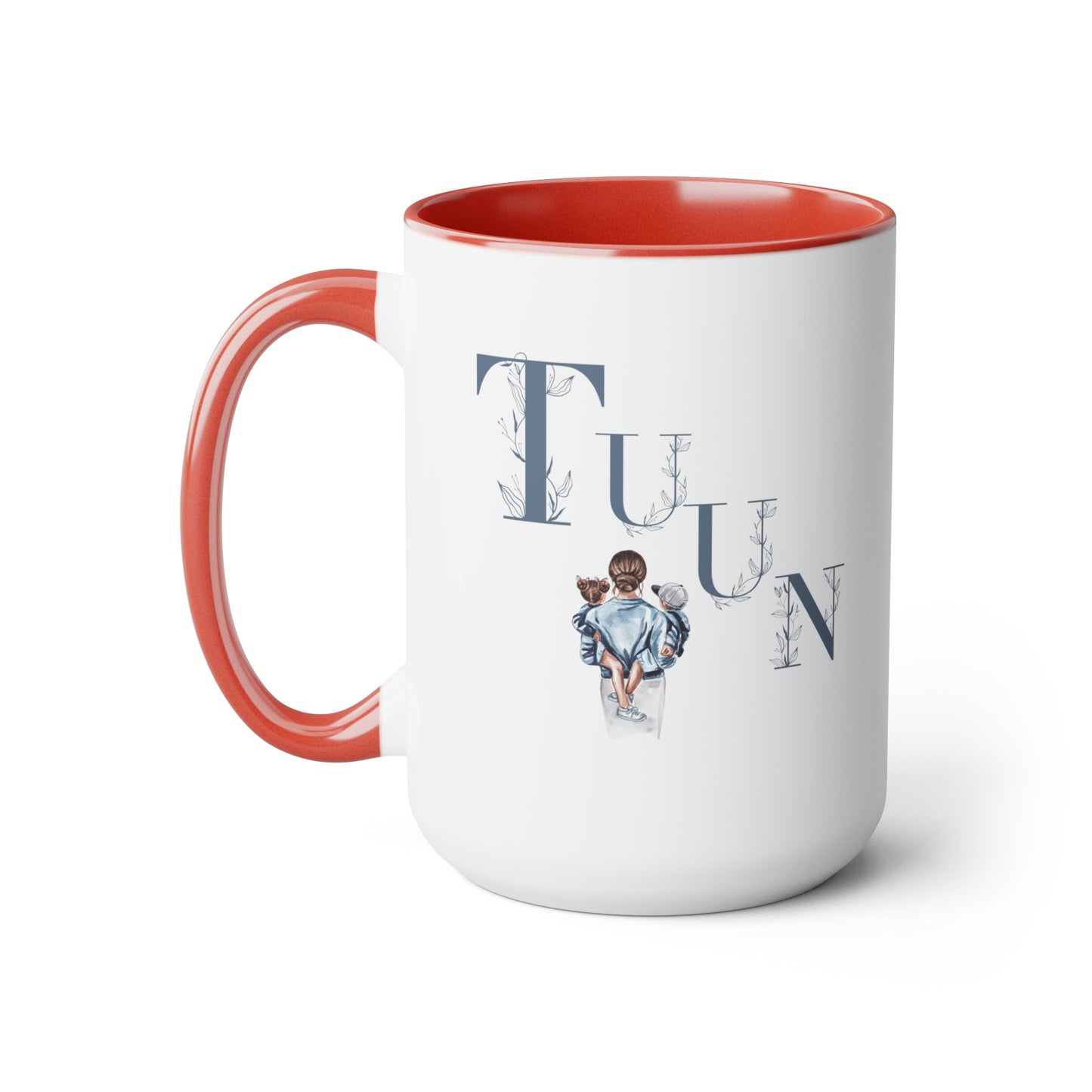 Gifts for Mom -Two-Tone Coffee Mugs, 15oz